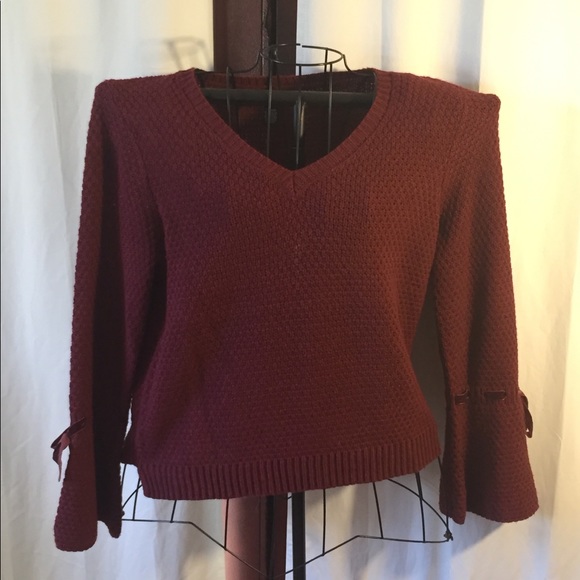 Rue21 Sweaters - Rue 21 burgundy sweater - size M